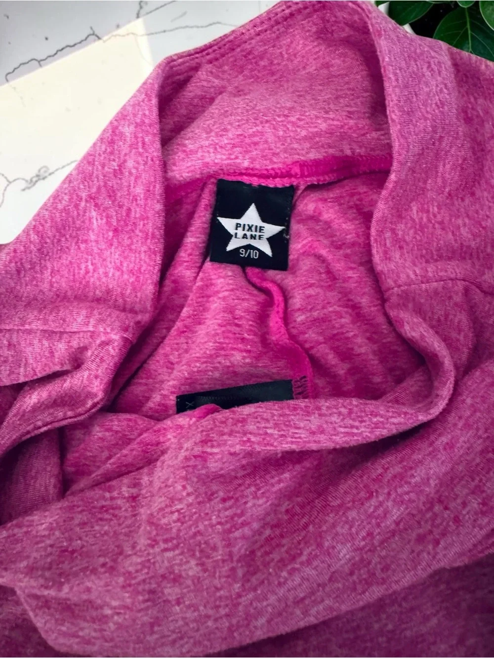 Girls' Pink Soft Flared Leggings